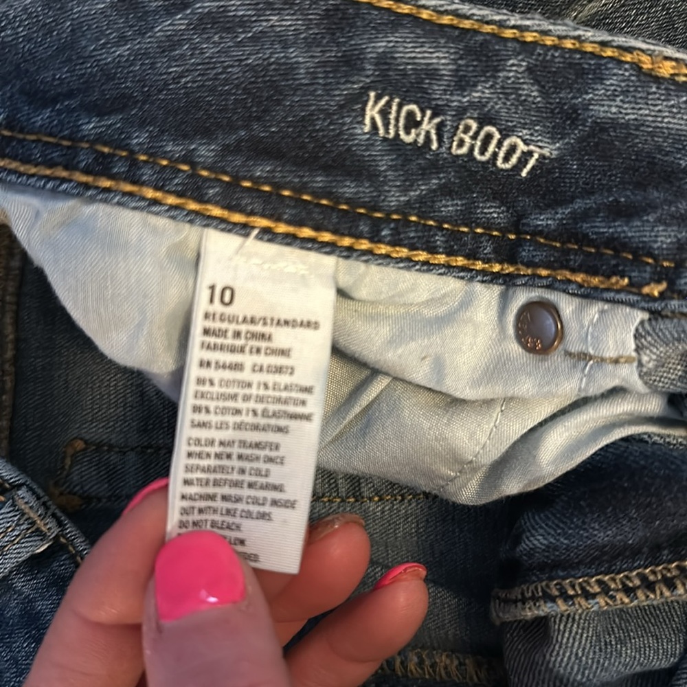 American eagle jeans sz 10 - Picture 4 of 5